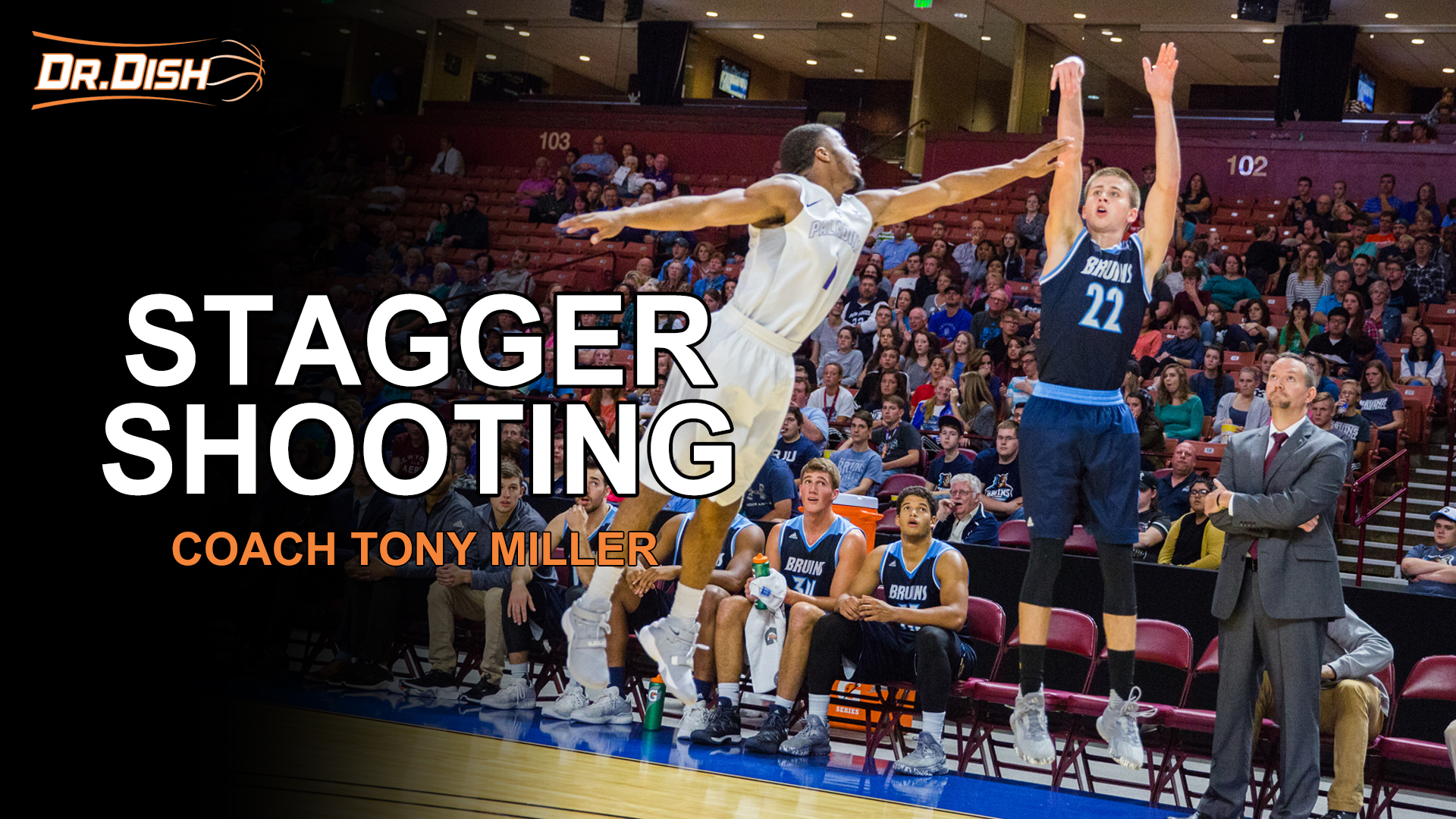 Basketball Drills Stagger Screen Shooting with Coach Tony Miller